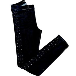 Express Black Denim High Rise Legging -Jeans! Size 4R